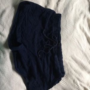Blue shorts